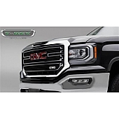 T-Rex Truck Products Grille Insert - Horizontal Bar Rectangular Black Powder Coated Aluminum - 6212131