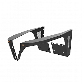 Paramount Automotive Fender Black Steel Textured Powder Coated Set Of 2 - 510065
