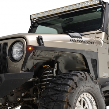 Paramount Automotive Fender Black Steel Textured Powder Coated Set Of 2 - 510065-2
