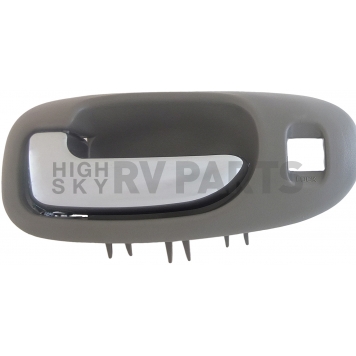 Help! By Dorman Interior Door Handle - Plastic Light Gray Housing With Silver Lever Single - 93287