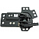 Help! By Dorman Interior Door Handle - Lever Plastic Black Single - 93292