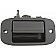 Help! By Dorman Interior Door Handle - Lever Plastic Black Single - 93320