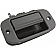 Help! By Dorman Interior Door Handle - Lever Plastic Black Single - 93320