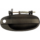 Help! By Dorman Exterior Door Handle - Plastic Black Single - 80126