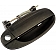 Help! By Dorman Exterior Door Handle - Plastic Black Single - 80126