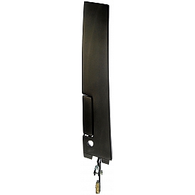 Help! By Dorman Exterior Door Handle - Plastic Black Single - 77172