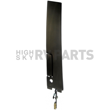 Help! By Dorman Exterior Door Handle - Plastic Black Single - 77172