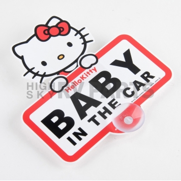 Nokya Decal - Hello Kitty Baby In Car Red/ White - SEIKT282-1