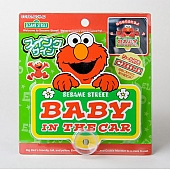 Nokya Decal - Baby In Car With Elmo Red/ Green/ Yellow - SEIST15