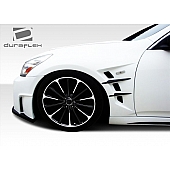 Extreme Dimensions Fender - Fiberglass Black Primered Set Of 2 - 108243