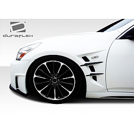 Extreme Dimensions Fender - Fiberglass Black Primered Set Of 2 - 108243