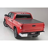 UnderCover Tonneau Cover Hard Folding Black Semi-Gloss Textured Aluminum - FX21004