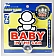 Nokya Decal - Baby In Car With Bouncing Baby Red/ White - SEIW472
