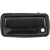 Help! By Dorman Exterior Door Handle - Plastic Black Single - 77125