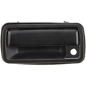 Help! By Dorman Exterior Door Handle - Plastic Black Single - 77125
