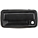 Help! By Dorman Exterior Door Handle - Plastic Black Single - 77125
