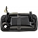 Help! By Dorman Exterior Door Handle - Plastic Black Single - 77125