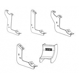Westin Automotive Mounting Kit for Pro-Traxx Oval Bars - 212358PK