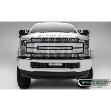 T-Rex Truck Products Grille Insert - Mesh Rectangular Black Aluminum - 6315495