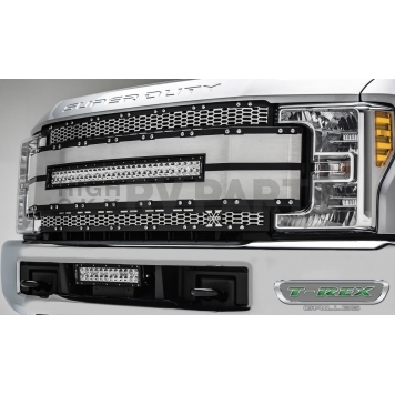 T-Rex Truck Products Grille Insert - Mesh Rectangular Black Aluminum - 6315495-1