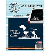 Enjoy It Decal - Never Hunt Alone Vinyl - 19011CS