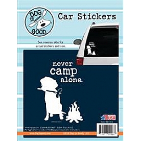 Enjoy It Decal - Never Camp Alone Vinyl - 19013CS