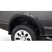 Bushwacker Fender Flare - Black Dura-Flex 2000 ABS Smooth Plastic Matte Set Of 2 - 7001702