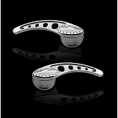 Lokar Performance Exterior Door Handle - Silver Chrome Plated Aluminum Set Of 2 - PT102