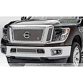 T-Rex Truck Products Grille Insert - Mesh Rectangular Polished Stainless Steel - 6717850