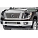 T-Rex Truck Products Grille Insert - Mesh Rectangular Polished Stainless Steel - 6717850