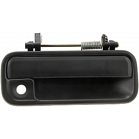 Help! By Dorman Exterior Door Handle - Plastic Black Single - 77374