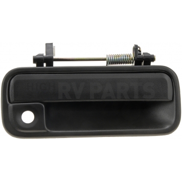 Help! By Dorman Exterior Door Handle - Plastic Black Single - 77374