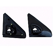 Street Scene Exterior Mirror Bracket Black ABS Plastic Set Of 2 - 95013511
