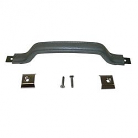 Omix-Ada Interior Door Handle - Gray Matte Plastic Single - 1181609