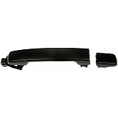 Help! By Dorman Exterior Door Handle - Plastic Black Single - 81557