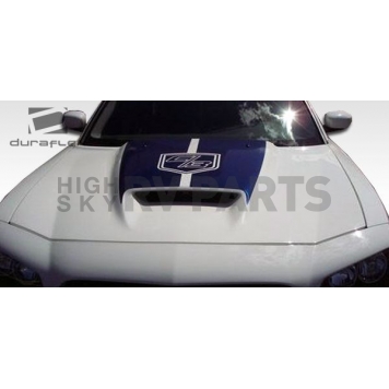 Extreme Dimensions Hood - Primered Fiberglass Black - 104773