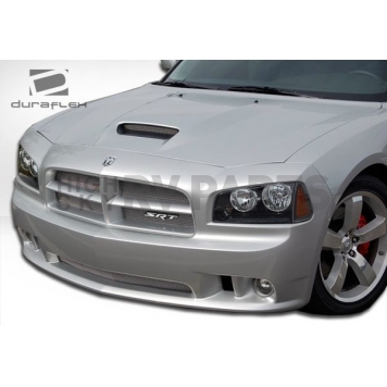 Extreme Dimensions Hood - Primered Fiberglass Black - 104773-7