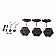 Rugged Ridge Hard Top Bolt Set Set Of 6 - 1351016