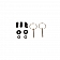 Rugged Ridge Hard Top Bolt Set Set Of 6 - 1351016