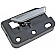 Help! By Dorman Interior Door Handle - Lever Plastic Silver Single - 81629