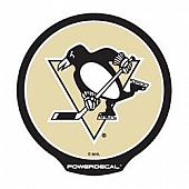 POWERDECAL Decal - Pittsburgh Penguins Logo Black Plastic 4-1/2 Inch - PWR7201