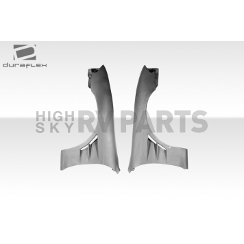 Extreme Dimensions Fender - Fiberglass Black Primered Set Of 2 - 109076-4