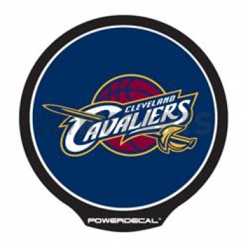 POWERDECAL Decal - Cleveland Cavaliers Logo Black Plastic 4-1/2 Inch - PWR73001