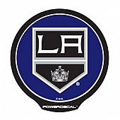 POWERDECAL Decal - Los Angeles Kings Logo Black Plastic 4-1/2 Inch - PWR7101