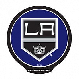 POWERDECAL Decal - Los Angeles Kings Logo Black Plastic 4-1/2 Inch - PWR7101