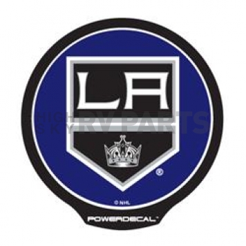POWERDECAL Decal - Los Angeles Kings Logo Black Plastic 4-1/2 Inch - PWR7101