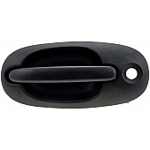 Help! By Dorman Exterior Door Handle - Plastic Black Single - 77224