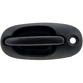 Help! By Dorman Exterior Door Handle - Plastic Black Single - 77224