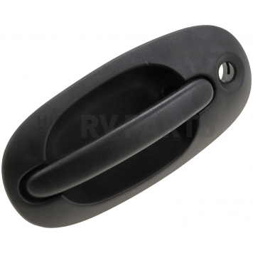 Help! By Dorman Exterior Door Handle - Plastic Black Single - 77224-2