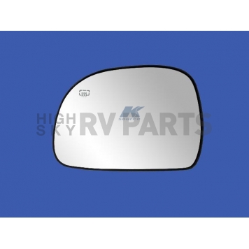 K-Source Exterior Mirror Glass Oval Electric Single - 33054